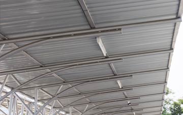 installing Great Staughton metal roofing